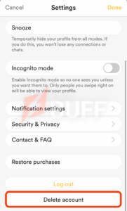 Bumble Hesap Silme